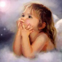 image of beautiful cherub angel